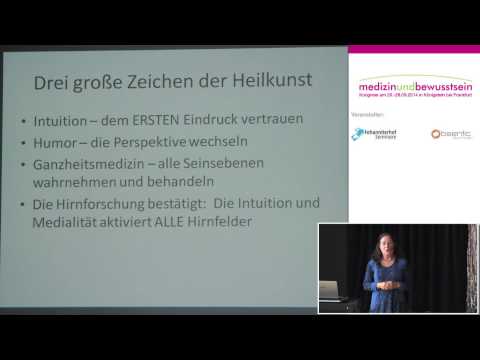 1/2: Dr. phil. Rosina Sonnenschmidt: Intuition + Humor - psychosoziale Kompetenz in der Therapie